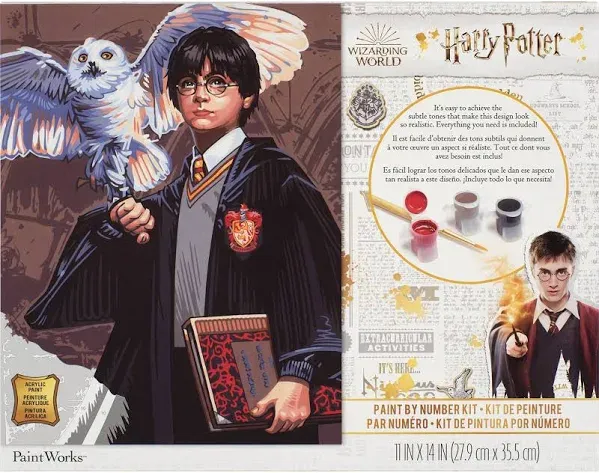 Dimensions Harry & Hedwig Art & Craft Paint by Number