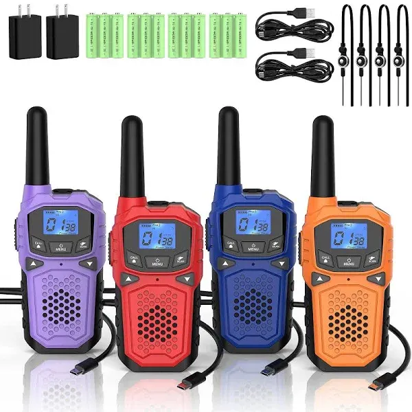 Walkie Talkies for Adults- WokTok Long Range 2 Way Radio for Camping Hiking H...