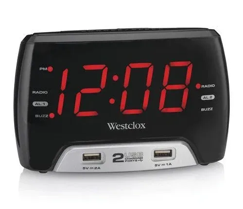 Westclox 1.4" Clock Radio