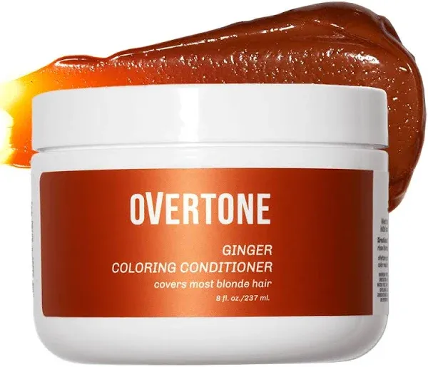 Overtone Color Depositing Ginger Coloring Conditioner  8oz free shipping.