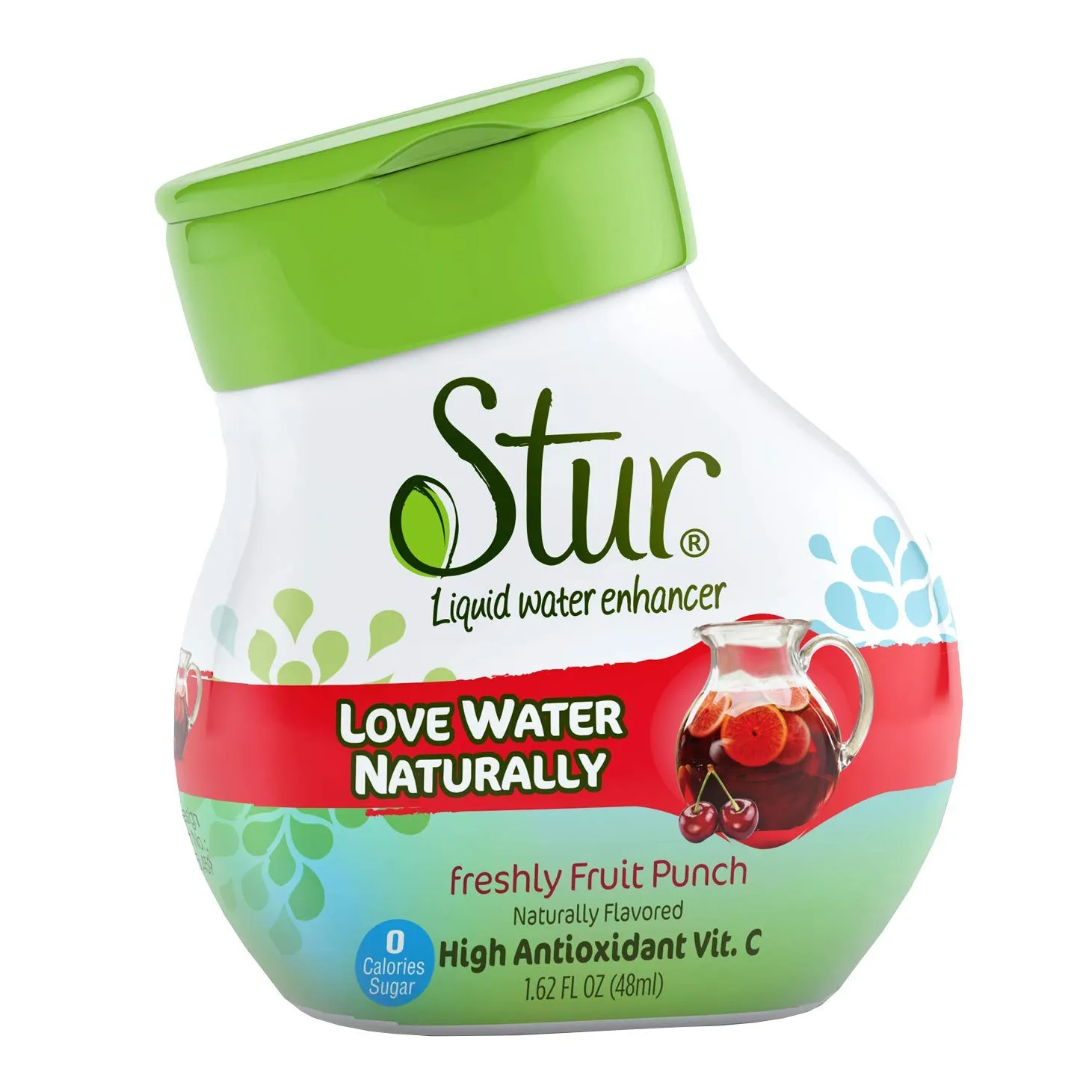 Stur Freshly Fruit Punch Liquid Water Enhancer