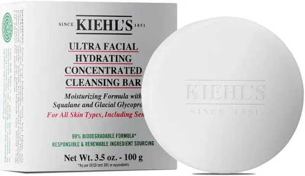 Kiehl's Ultra Facial Concentrated Cleansing Bar Hydrating