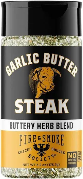 Fire & Smoke Society Garlic Butter Steak BBQ Rub