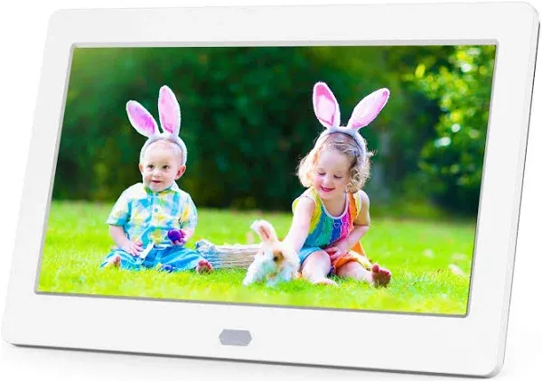 Atatat 7 inch Digital Picture Frame with 1920x1080 IPS Screen Digital Photo Frame Support 1080P Video