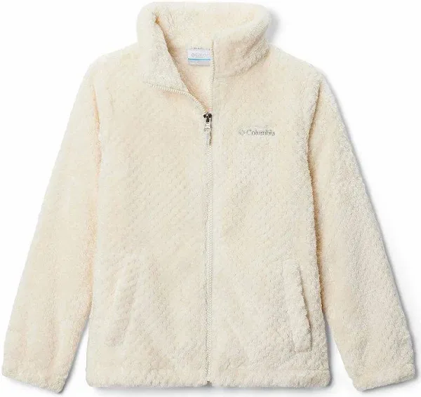 Girls Fluffy Fleece Full Zip