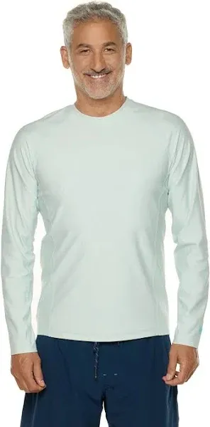 Coolibar Men's Hightide Long Sleeve Swim Shirt