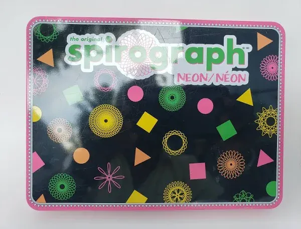 Spirograph Neon Tin