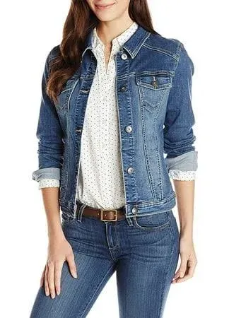 Wrangler Women's Authentics Stretch Denim Jacket