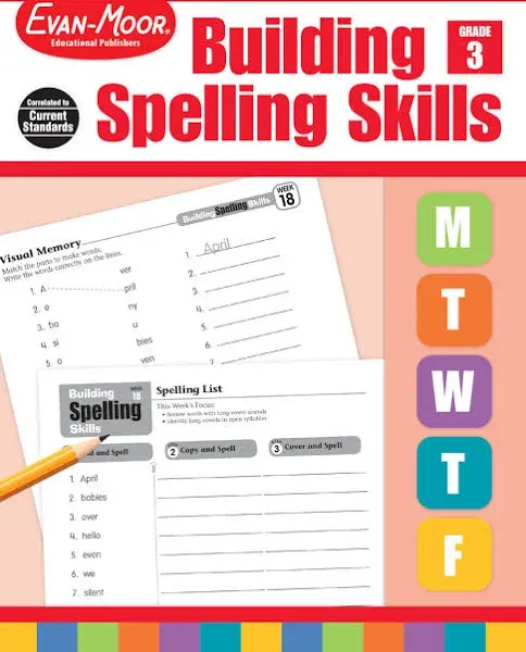 Building Spelling Skills Grade 3 (Paperback or Softback)