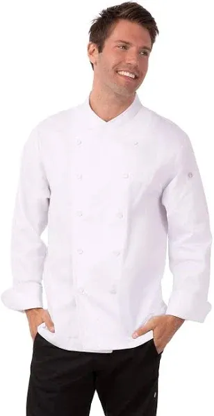 Chef Works Men's Oslo Premium Cotton Chef Coat