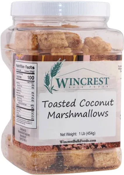 Cavalier Candies Toasted Coconut Marshmallows 1 pound