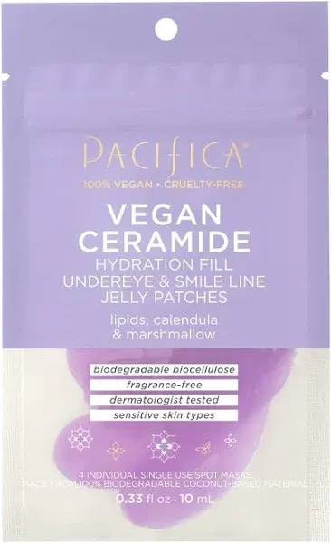 Pacifica Vegan Ceramide Hydration Under Eye & Smile Line Jelly Patches