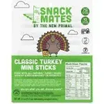 The New Primal Snack Mates Turkey Sticks 2.5 oz.