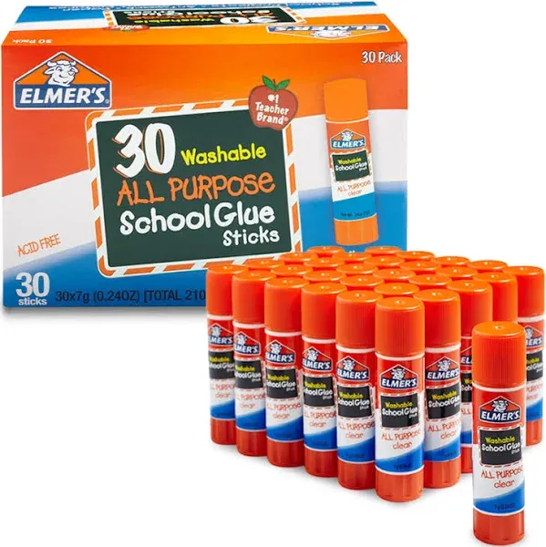 Elmer's Washable School Glue Sticks