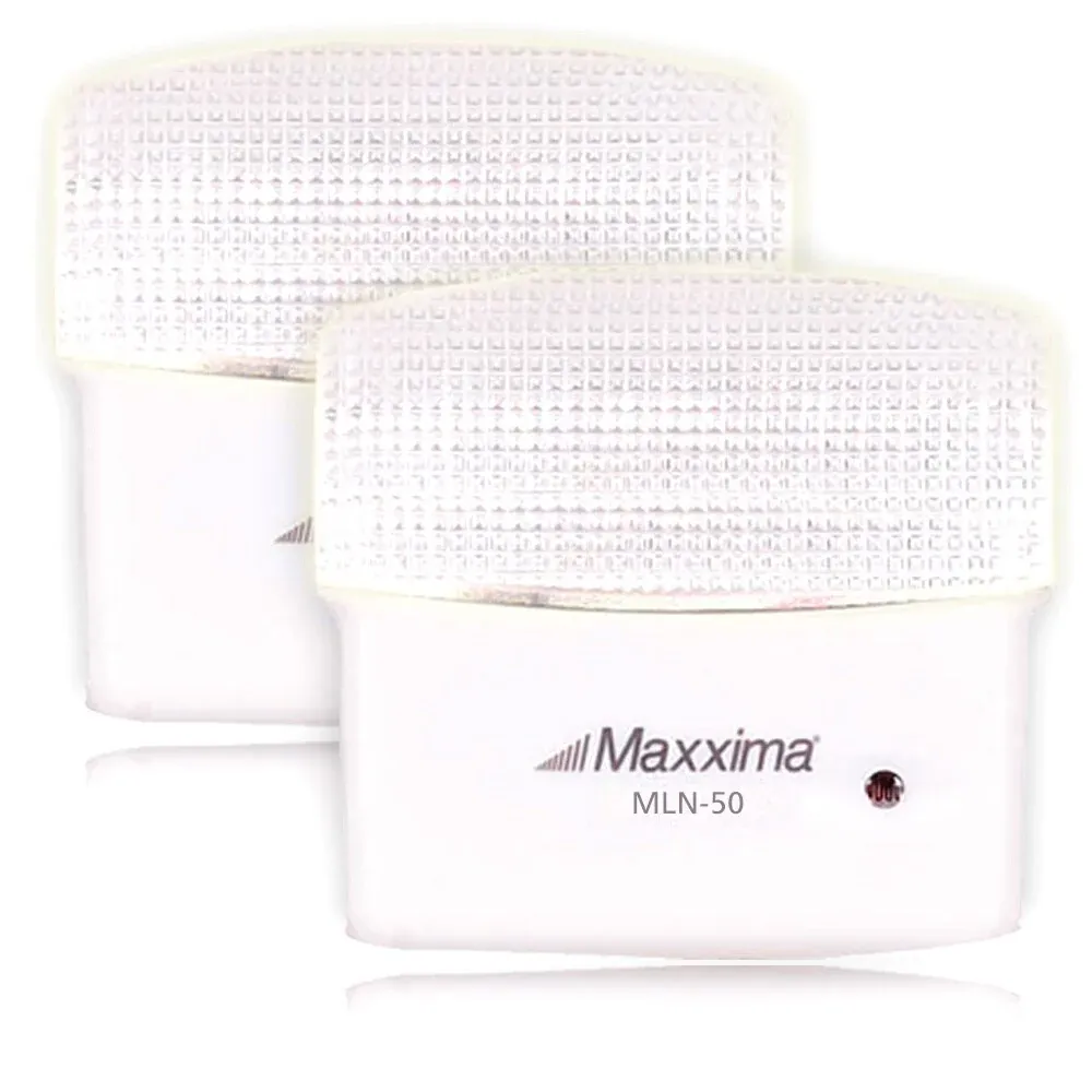 Maxxima 5 LED Night Light with Sensor (Pack of 2)