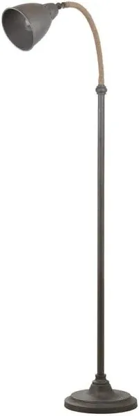 SAFAVIEH Naldo Floor Lamp | Grey |