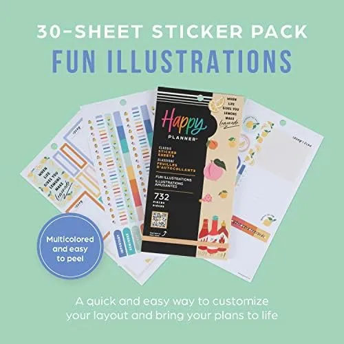 Fun Illustrations - Value Pack Stickers