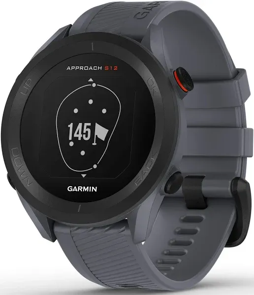 Granite Blue Garmin Approach S12 GPS Golf Smart Watch w/42k+ Preloaded Courses 