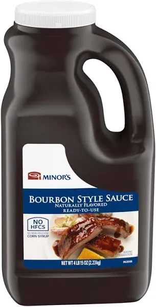 BBQ Sauce, Bourbon Style Sauce, Lightly Spicy and Sweet Cooking Marinade, Veg...