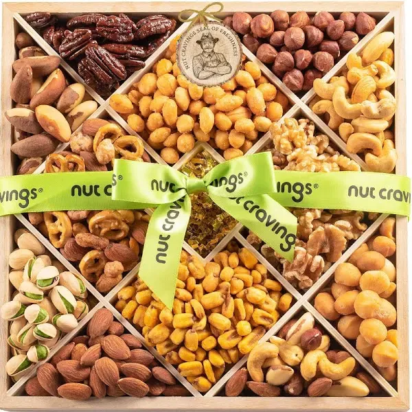 Nut Cravings Nut Gift Basket