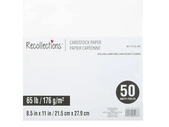 Recollections Cardstock Paper