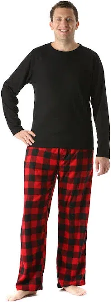 #followme Polar Fleece Pajama Pants Set for Men Sleepwear PJs