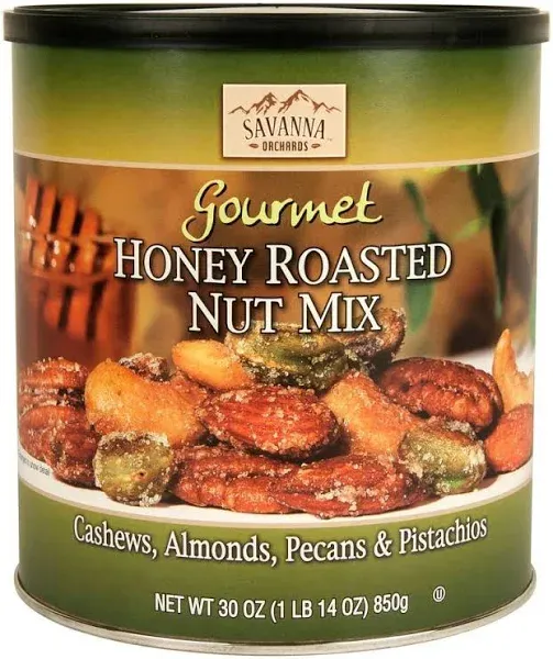 Savanna Orchards Honey Roasted Nut & Pistachios