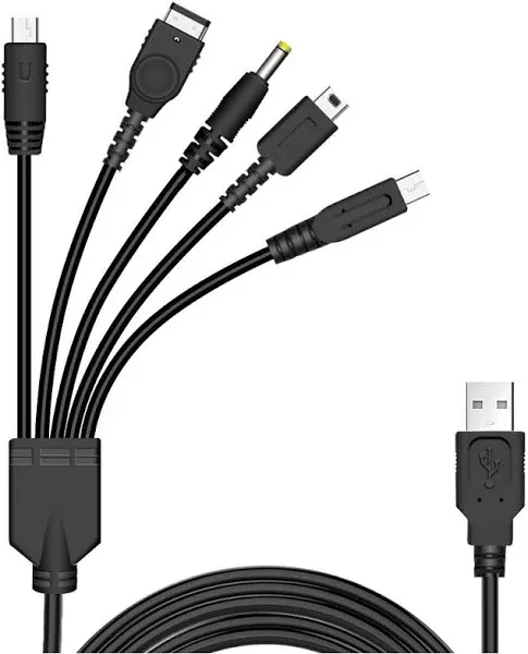 5 in 1 USB Charger Cable