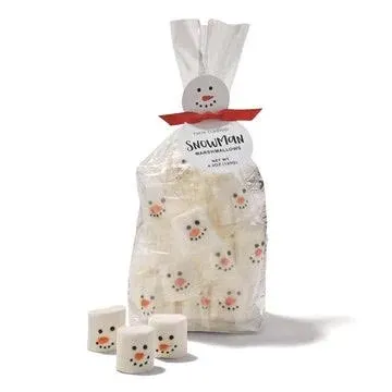 Quinn's Mercantile Snowman Marshmallow Candy Bag