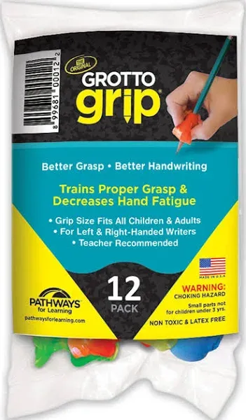 Pathways for Learning Grotto Grips, 12 Pack (GGRGG12)