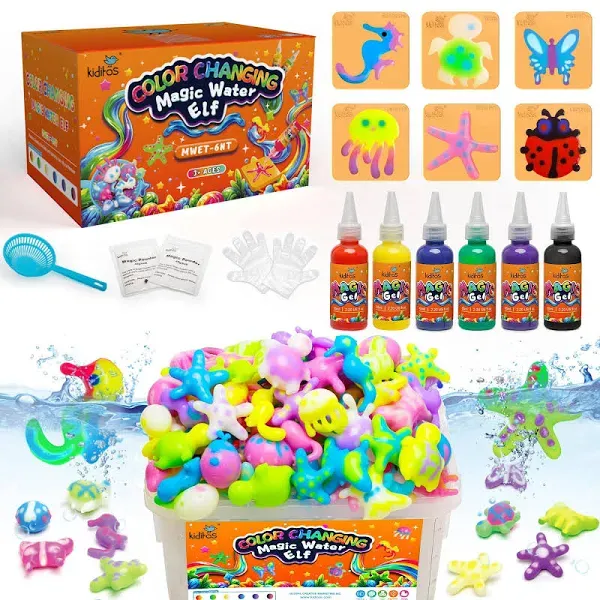 Kiditos Color Changing Magic Water Elf Toy Kit