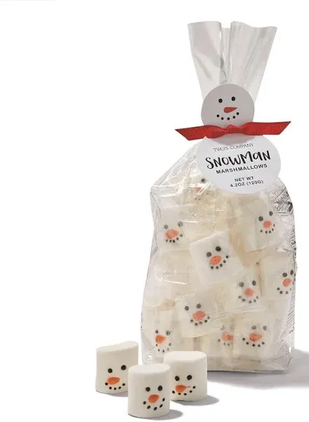 Quinn's Mercantile Snowman Marshmallow Candy Bag