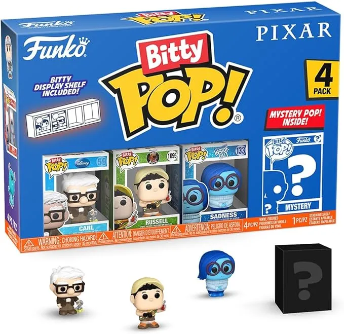 Funko Bitty Pop! Pixar: Up 4-Pack