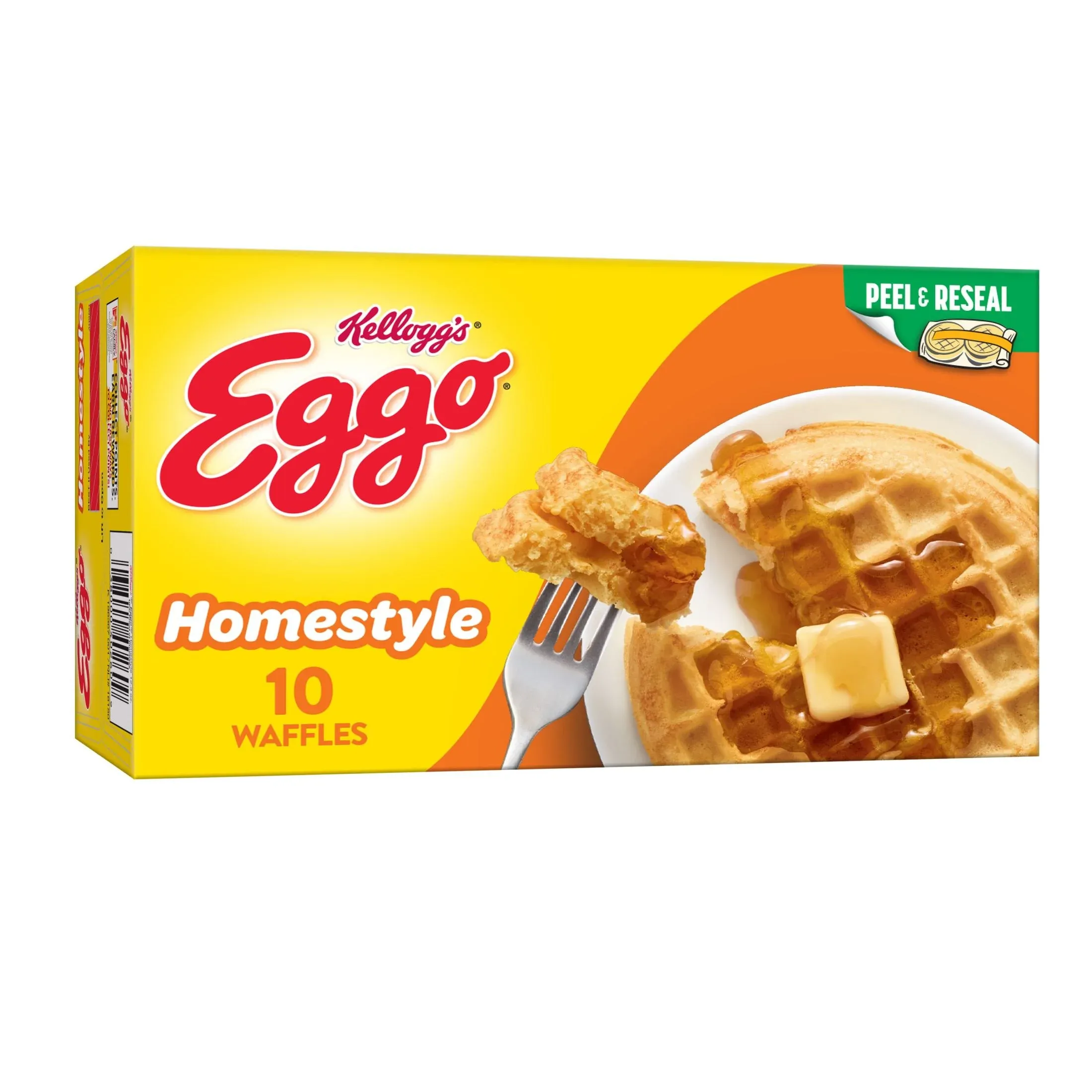 Eggo Waffles, Homestyle, Family Pack - 24 waffles, 29.6 oz