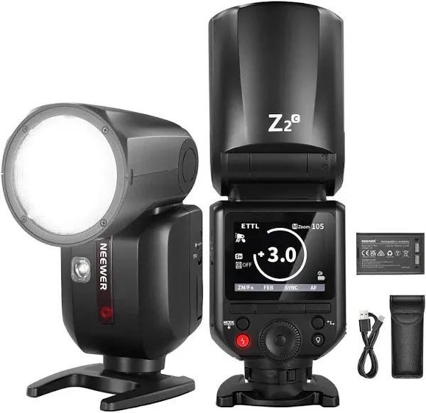 Neewer Z2 TTL Round Head Flash Speedlite