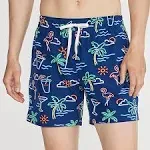 Chubbies The Neon Lights 5.5" Men's Swim Trunks Navy / M