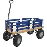 Berlin Flyer Sport Wagon - Model F410 - Amish Made in Ohio, USA - 10" No-Flat Tires (Blue)