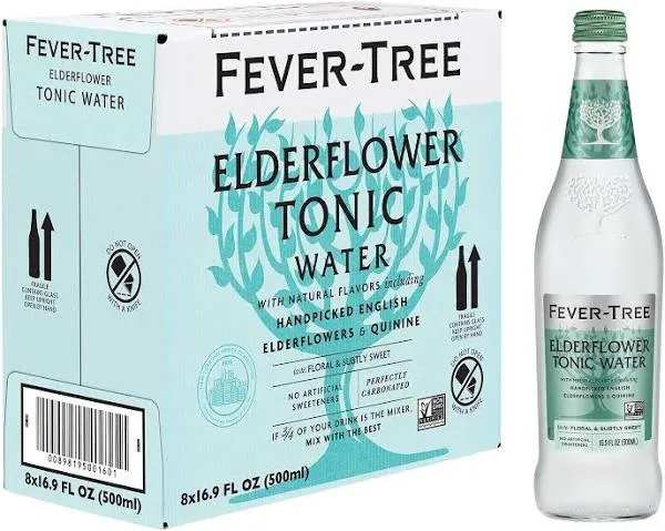 Fever Tree Elderflower Tonic Water