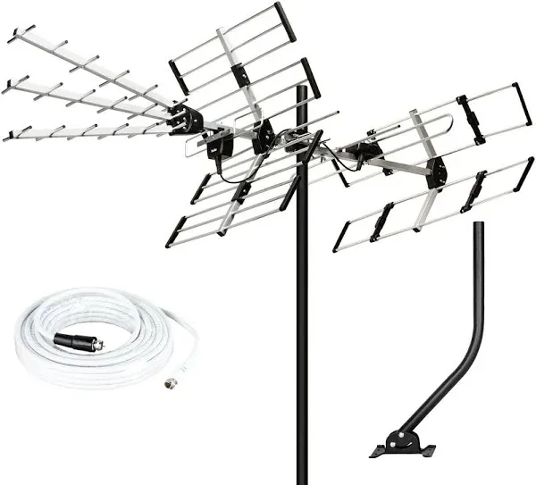  Outdoor TV Antenna 2024 Newest Version 200 Miles Long Range Antenna Only