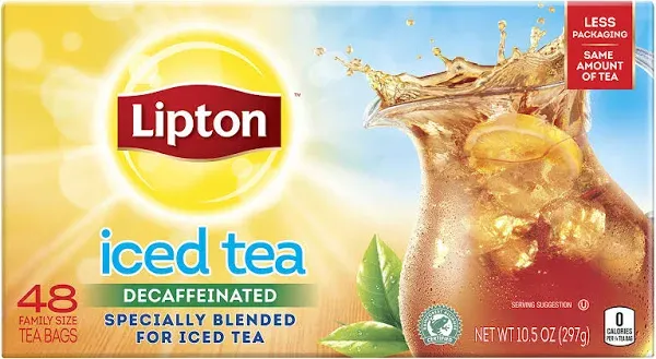 Lipton Black Tea Family Iced Tea Bags