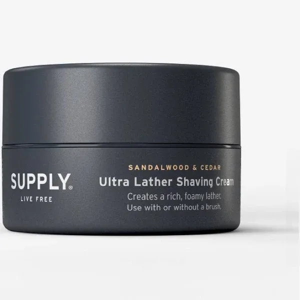 Supply Ultra Lather Shaving Cream Eucalyptus & Mint