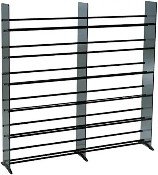 TransDeco Glass CD/DVD Rack