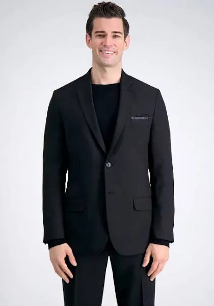 Haggar Smart Wash Suit Jacket Black