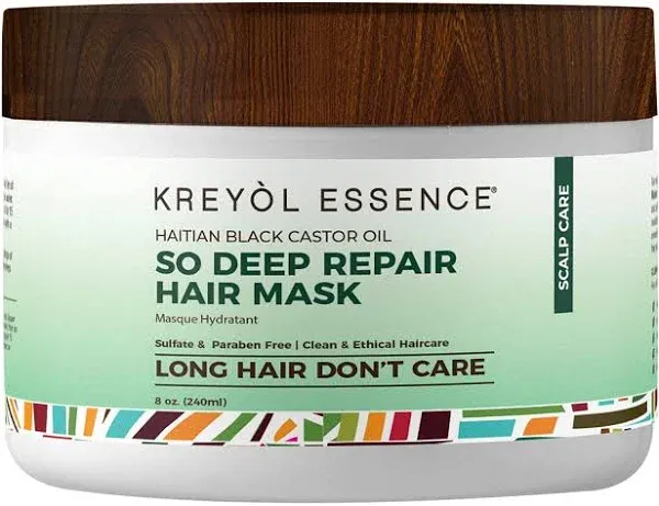 Kreyl Essence Haitian Black Castor Oil Deep Conditioning Hair Mask