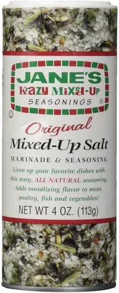 Jane&#039;s Krazy Mixed-up Original Salt Blend 9.5 Oz (Pack of 3)