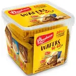 Bauducco Chocolate &amp; Vanilla Wafer Cookies - Convenient Single Serve Wafer Cooki