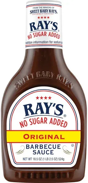 Sweet Baby Ray's No Sugar Added Original Barbecue Sauce