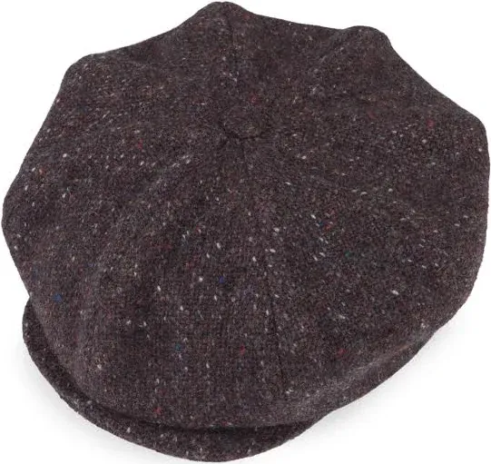 Hanna Hats Irish Tweed Eight Piece Cap