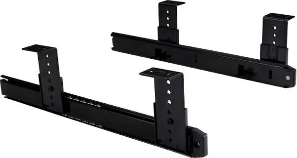 Two Pair - 14" Keyboard Slide - Heavy Duty Steel Construction Functional Hardware