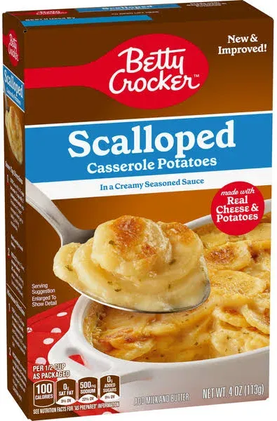 Betty Crocker Scalloped Casserole Potatoes